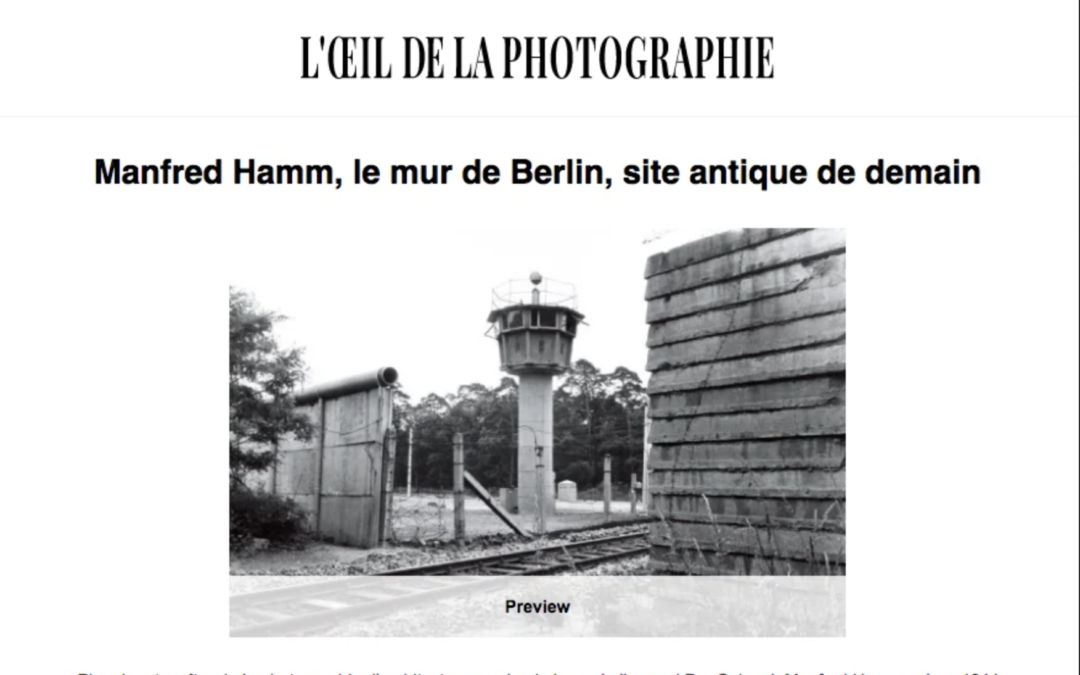 Manfred Hamm au Musée de Berlin