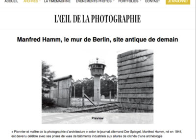 Manfred Hamm au Musée de Berlin